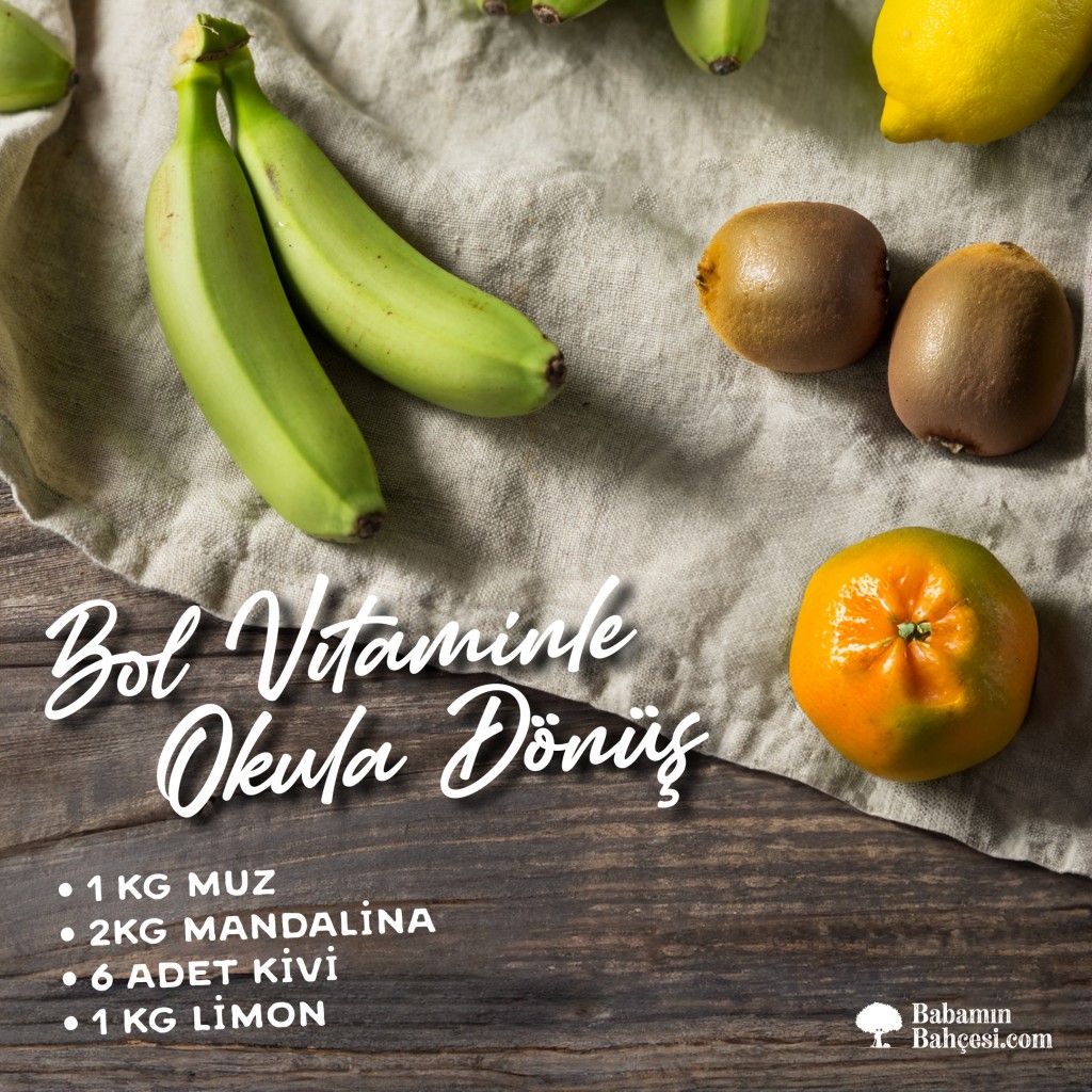 Bol Vitaminle Okula Dönüş Paketi