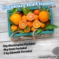 Çocuklara Vitamin Paketi